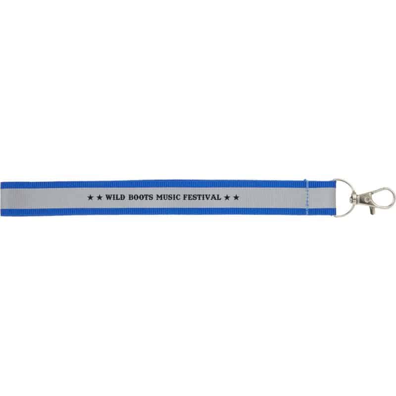 Reflective Recycled Wrist Lanyard - 8