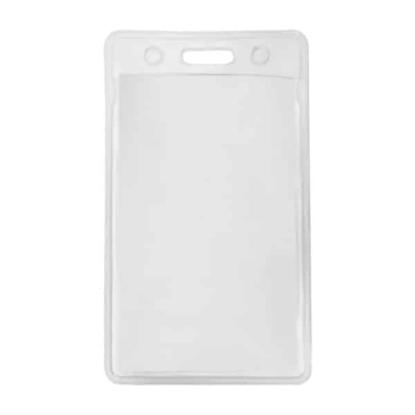 2" x 3 1/2" Blank Small Vertical Vinyl Pouch - 3