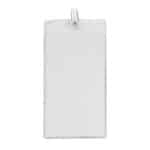 4" x 8" Blank Oversized Vertical Vinyl Pouch with Bulldog Clip - 4