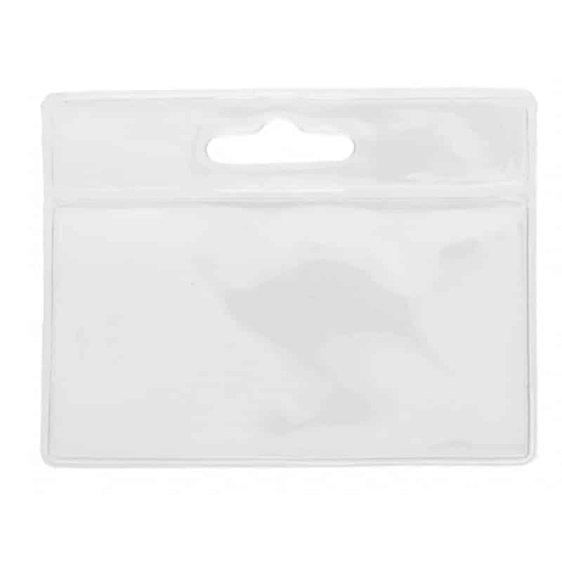 Blank Clear ID/Badge Holder (4 1/4" x 3 7/8") - 1