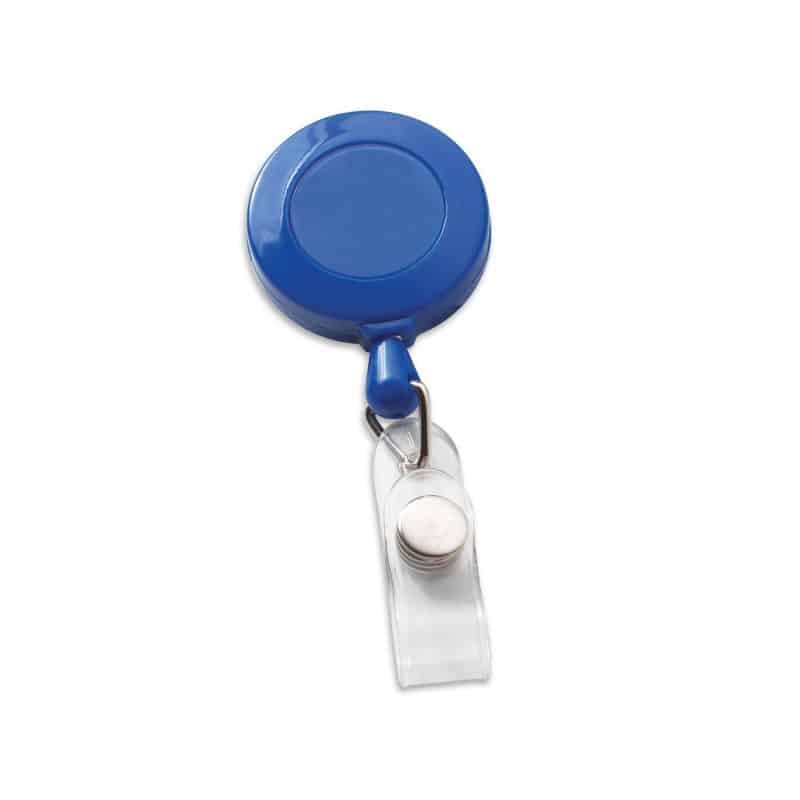 Economy Round Retractable Badge Holder - 8