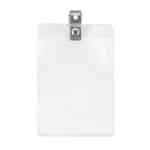 "HILLIARD H" Clear Badge Holder Fits 2-1/2" X 3 3/4" Insert - 1