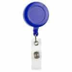 "Lorain VL" Round Retractable Badge Reel & Badge Holder w/Metal Slip Clip Backing (Full Color) - 6