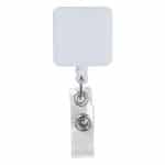 "Olmsted VL" Retractable Badge Reel & Badge Holder w/Metal Rotating Alligator Clip (Spot Color) - 5