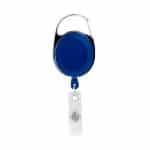 Oval Metal Retractable Badge Reel with Carabiner - 5