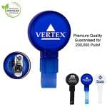 PVC FREE RECYCLED PLASTIC BADGE REEL W/SWIVEL ALLIGATOR CLIP (Patent US 11