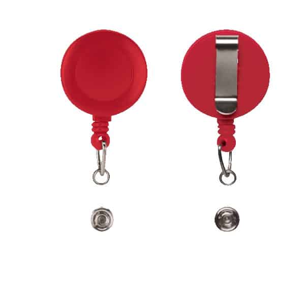 Retractable Badge Reel with Belt Clip - 1