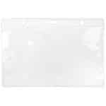 Xtra Large Clear PVC Badge Holder 7.5"W x 5"H - 1