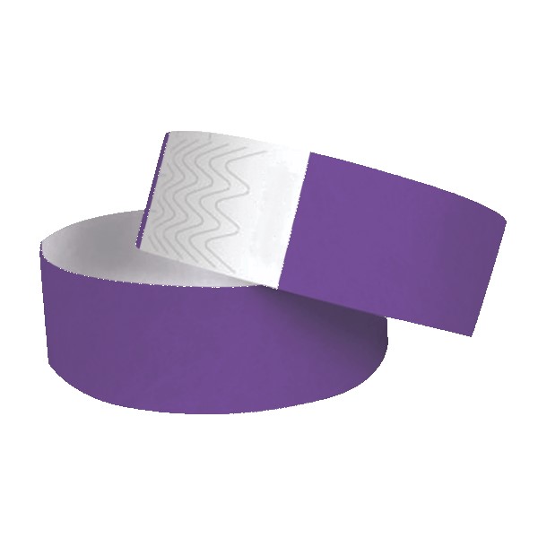 1" Tyvek® Wristband - One Color Imprint - 5