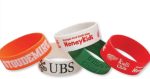 1" Wide Wristbands/Printed 1 color