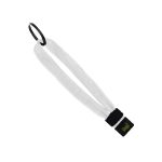 1/2" Cotton Wrist Retainer with Slider & Metal Split-Ring - 2