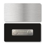 1.5 x 3 Name Badge - Magnet Back - 7