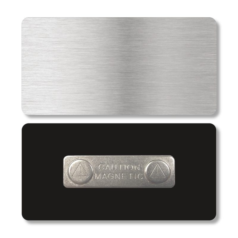 1.5 x 3 Name Badge - Magnet Back - 7