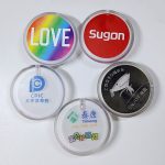 2" Round Shape LED Acrylic Glowing Badge LED Name Tag - 2