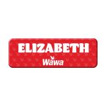 2.1" x 1.8" Shield Name Badge