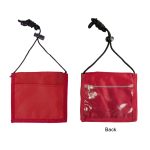 210D Nylon Bi-Fold Neck Wallet - 4