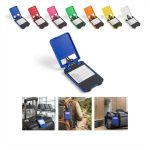 3 4/5" Custom Plastic Luggage Tag Suitcase Name Tag - 1