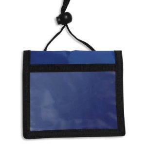 3-Pocket Credential Wallet w/Adjustable Neck Cord