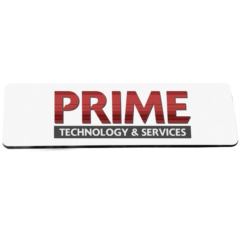 3" x 1" Metal Name Badge - 2