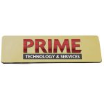 3" x 1" Metal Name Badge - 3