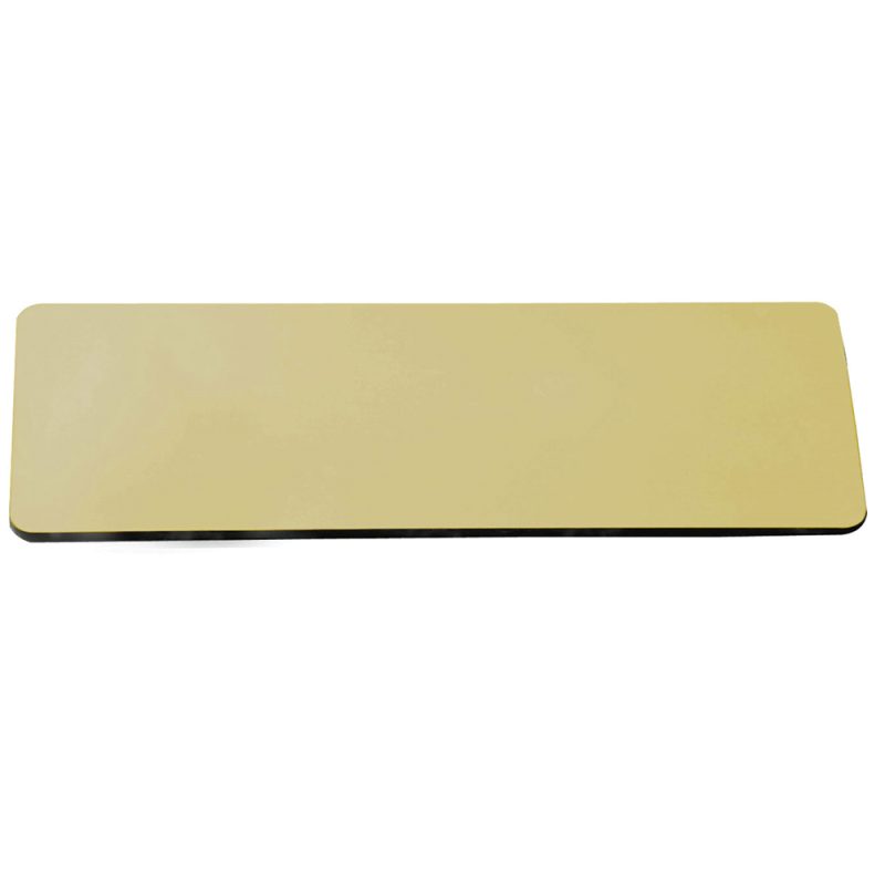 3" x 1" Metal Name Badge - 5
