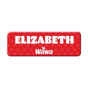 3" x 1" Rectangle Name Badge