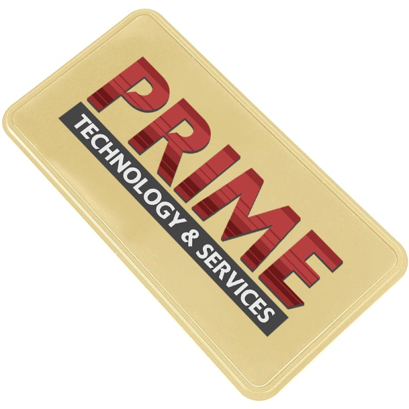 3" x 1.5" Digitally Printed Name Badge - 2