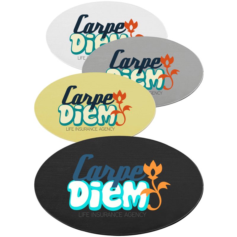 3" x 2" Plastic Name Badge