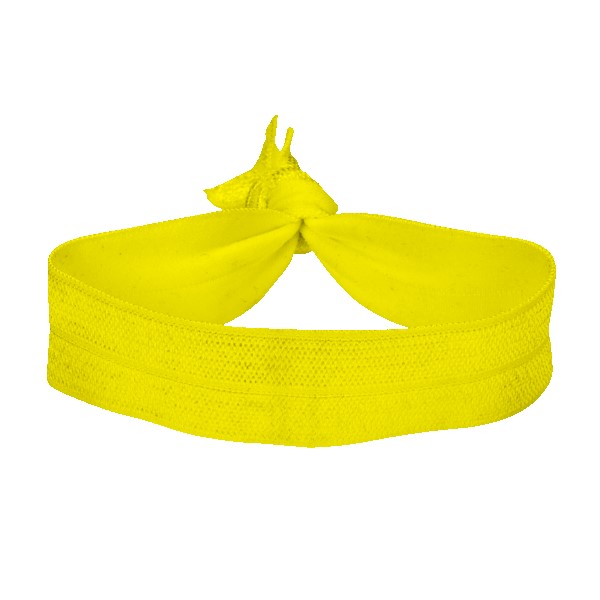 3/4" Elastic Fold-Over Wristband - 1