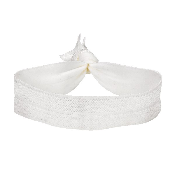 3/4" Elastic Fold-Over Wristband - 2