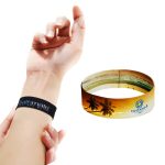 3/4" Wide Elastic Wrist Band - 2