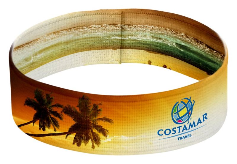 3/4" Wide Elastic Wrist Band