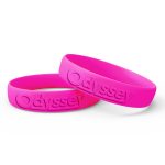 3/4" Wide Silicone Wristband - 3