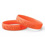 3/4" Wide Silicone Wristband - 5
