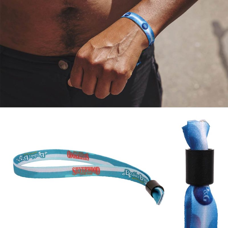 3/8" Wide One Time Use Wrist Band (QuickShip) 18-24 Days
