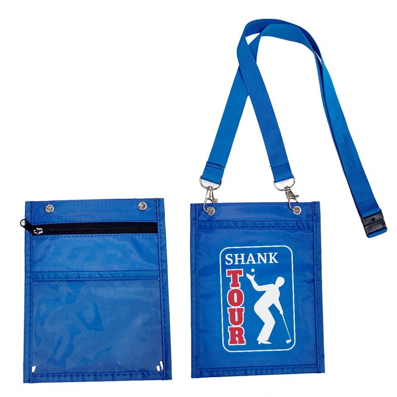 5.3"x6.7" Neck wallet Sublimation Logo print