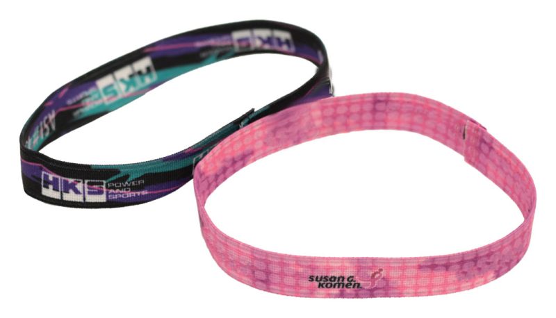 5/8" Wide Elastic Wrist Band - 1