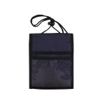 600 Denier Polyester Multi Pocket Neck Wallet Trade Show Badge Holder - 6