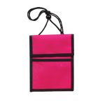 600 Denier Polyester Multi Pocket Neck Wallet Trade Show Badge Holder - 7
