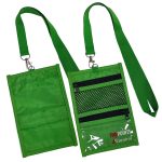 600D or 210D/PVC Neck Wallet with Heat transfer Print