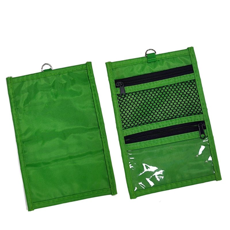 600D or 210D/PVC Neck Wallet with Heat transfer Print - 2