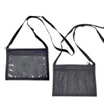 7"x 5.1" Neck wallet with Clear window and Zipper Pocket - 1