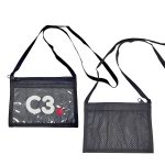 7"x 5.1" Neck wallet with Clear window and Zipper Pocket