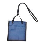 7"x5.6" Polyester Neck Wallet with Screen Print Logo - 3