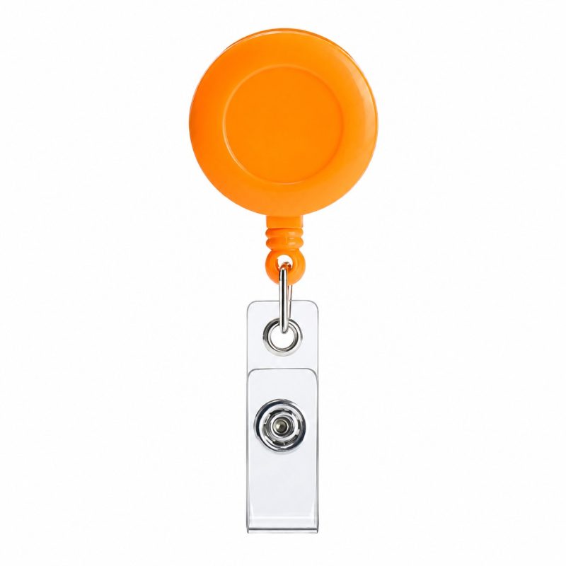 ABS Retractable Credential Reel With Swivel Clip - 7