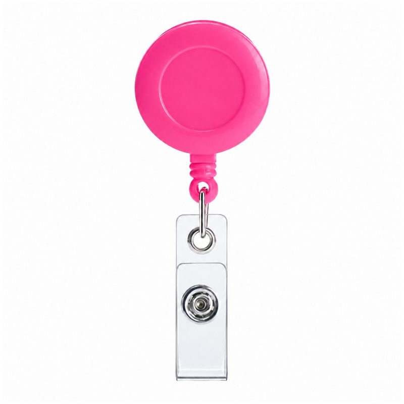 ABS Retractable Credential Reel With Swivel Clip - 8