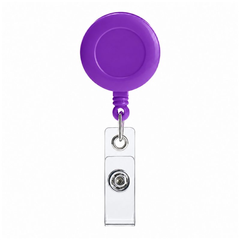 ABS Retractable Credential Reel With Swivel Clip - 9