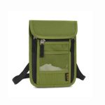 Adjustable Neck Strap Travel Pouch Neck Wallet RFID Blocking - 2