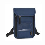 Adjustable Neck Strap Travel Pouch Neck Wallet RFID Blocking - 9