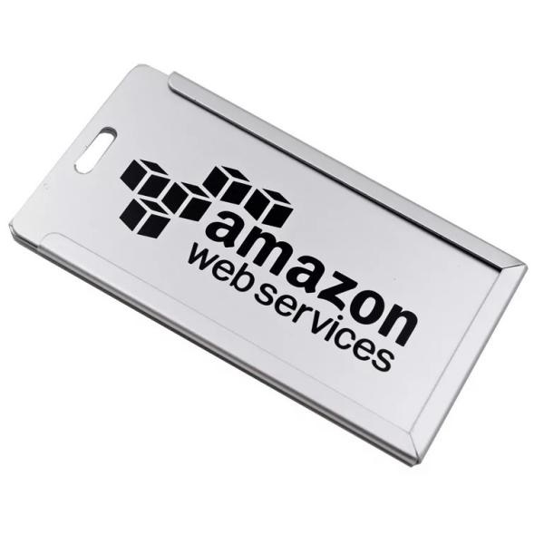 Aluminum Boarding Pass & Name Tag Case